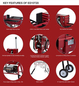 10 Ton Boss Industrial Dual Action Electric Log Splitter (ED10T20) image 6