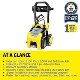 Karcher 2,100 PSI 1.2 GPM Electric Cold Water K2100PS Pressure Washer with Turbo, 15 Degree, 40 Degree and Soap Nozzles image 4