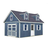 Best barns Hampton 12×16 Wood Storage Shed Kit Installation Included image 8