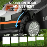 Litheli 13″ 20V Cordless Lawn Mower with 4.0Ah Battery image 3