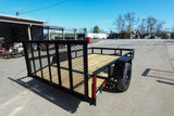 6′ 4″ x 10 Utility Trailer Dovetail Powder Coated With Gate 3,500lb Axle image 6