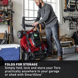 Flex-Force 60V Cordless 2-Tool Combo Kit 22 in. Recycler Walk Behind Lawn Mower & Leaf Blower w/Charger & Batteries image 3