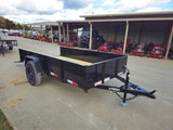 5′ X 10′ Utility Trailer Straight Deck 18″ Sides Tall Gate image 19