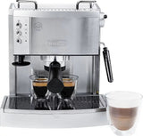 De’Longhi – Espresso Machine with 15 bars of pressure, Milk Frother and removable water tank – Stainless Steel image 3
