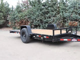 7 X 14 Interstate Single Axle Tilt 7K Trailer image 6