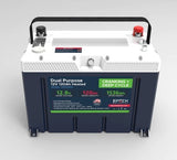 12V 120AH Group 27 LiFePO4 Battery Cranking & Deep Cycle Lithium Battery (Dual Purpose) image 0