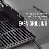 Weber 47510001 Spirit E-310 3-Burner Natural GAS Black Bundle with Generic Grill Cover Barbecue Drip Pans Set of 3 image 5