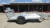 5′ x 10′ Aluminum Utility Trailer with Gate and Mag Wheels – 3500 lb Axle image 5