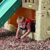 Step2 Naturally Playful Woodland Climber II with Slide, Green image 2