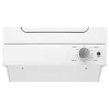 Whirlpool WET4024HW 24 inch White Electric Washer/Dryer Stacked Laundry Center image 2