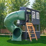 Kids Kidkraft Cozy Escape Playhouse In Navy Installation Included image 3