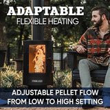 Even Embers Pellet-Fueled Patio Heater, 100 sq. ft., 70,000 BTU image 4