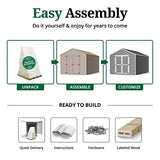 Little Cottage Co. Pre-Cut 12×12 Value Gable Shed Kits image 1