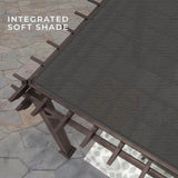Backyard Discovery 14 ft. x 10 ft. Steel Traditional Pergola image 1