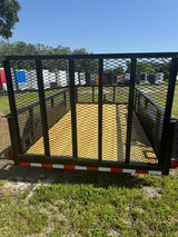 2025 6X12TA UTITILY TRAILER 2 FT WALLS 4568 image 3