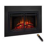 SimpliFire 30-In Electric Fireplace Insert with LED Flame and Multi-Color Ember Bed image 10