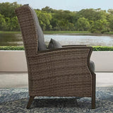 Newcastle 6-Piece Patio Deep Seating Set with Fire Pit – Smoke – Member’s Mark image 4