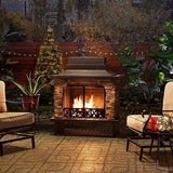 Sunjoy Canyon Wood-Burning Fireplace, Heats 2.14 sq. ft. image 4