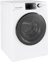GE – 2.4 Cu. Ft. High Efficiency Stackable Front Load Washer with Steam and Sanitize – White image 2