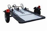 Stand, Store or Roll Ride-Up 3-Rail Motorcycle Trailer image 2