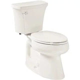 Kohler Highline Arc The Complete Solution 2-piece 1.28 GPF Single Flush Elongated Toilet in White image 4