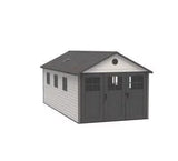 Lifetime 11 Ft. X 21 Ft. Outdoor Storage Shed With Tri-Fold Doors image 11