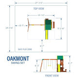 Oakmont Swing Set image 2