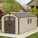 D Plastic Storage Shed 8 ft. W x 20 ft image 8