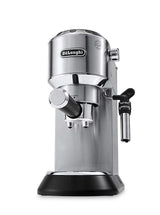 De’Longhi – DEDICA Espresso Machine with 15 bars of pressure and Milk Frother – Metal image 1