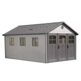 Lifetime 11 Ft. X 21 Ft. Outdoor Storage Shed With Tri-Fold Doors image 15