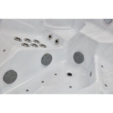 Danika 5-person 68-jet Hot Tub With Bluetooth In Gray image 10