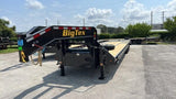 Big Tex 22GN 35′ Tandem Dual Gooseneck Trailer with Mega Ramps – 35D5A-MRBK image 0