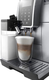 De’Longhi – Dinamica Espresso Machine with 15 bars of pressure and LatteCrema Fully Automatic Milk Frother – Silver image 3