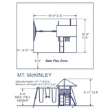 Backyard Discovery McKinley Mount Swing Set image 1