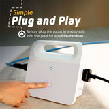Dolphin Proteus DX5i Wi-Fi Robotic Pool Vacuum Cleaner Pools up to 50 FT – Waterline Scrubber Brush image 3