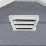 Keter Manor 4 ft. W x 6 ft. D Vertical Resin Outdoor Storage Shed Ideal For Patio Installation Included image 5