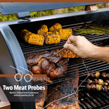Pit Boss Pellet Smoker, Savannah 1500 Square Inch Wood Fired Pellet Grill, Onyx Series image 4