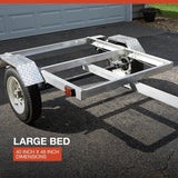 Ultra-Tow 40in. x 48in. Aluminum Utility Trailer Kit – 1060-Lb. Load Capacity image 1