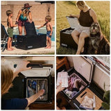 ICECO VL90 ProD 95 Quarts(90L) Dual Zone Portable Refrigerator, Multi Directional Lid, 12 Volt Refrigerator Home & Car Use image 7