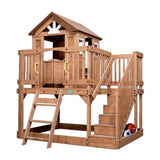 Backyard Discovery scenic Heights Cedar Playhouse image 1