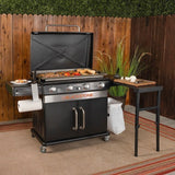 Blackstone 36-in Culinary Cabinet Griddle with Side Table: Versatile Outdoor Cooking in Stainless Steel image 25