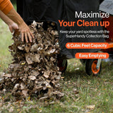 SuperHandy 7HP Gas Leaf Vacuum & Wood Chipper, 10:1 Mulch, 6-Bushel Bag image 1