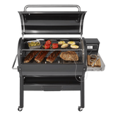 Weber SmokeFire EX6 Wood Fired Pellet Grill – Black image 2