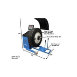 Atlas WBT210 Computer Truck Wheel Balancer image 4