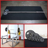 Commercial Squat Rack Kits – Muscle D Fitness – Gym Storage – Black / Silver image 4