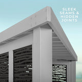 Richmond Modern Steel Cabana Pergola image 8
