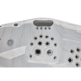 Danika 5-person 68-jet Hot Tub With Bluetooth In Gray image 9