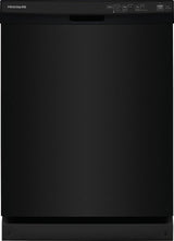 Frigidaire 24″ Built-In Dishwasher, Front Control, Black image 0
