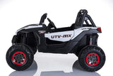 Best Ride On Cars Lightning UTV with 4 Motors-12V-White image 2