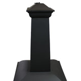 Sunnydaze 57″ 360-Degree View Steel Wood-Burning Chiminea with Grate, Poker, and Cover image 6